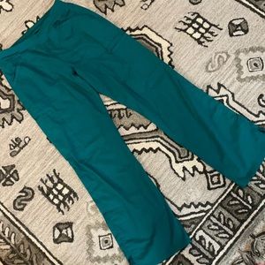 Hunter Green Cherokee Scrub Pants